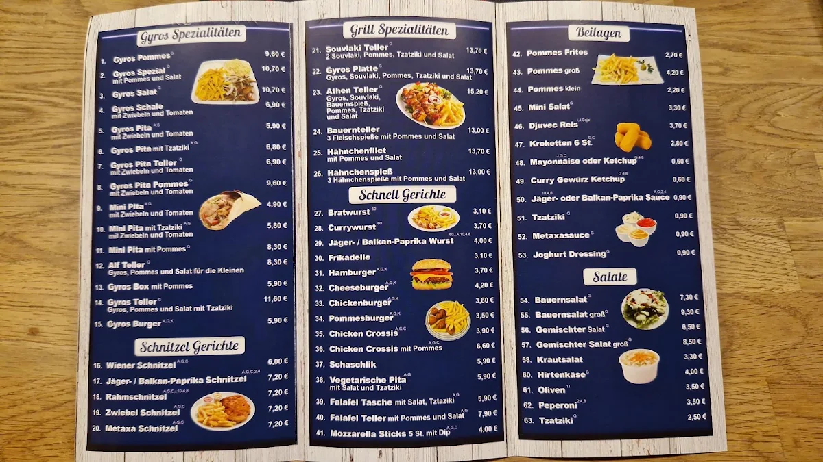 Speisekarte photo 2