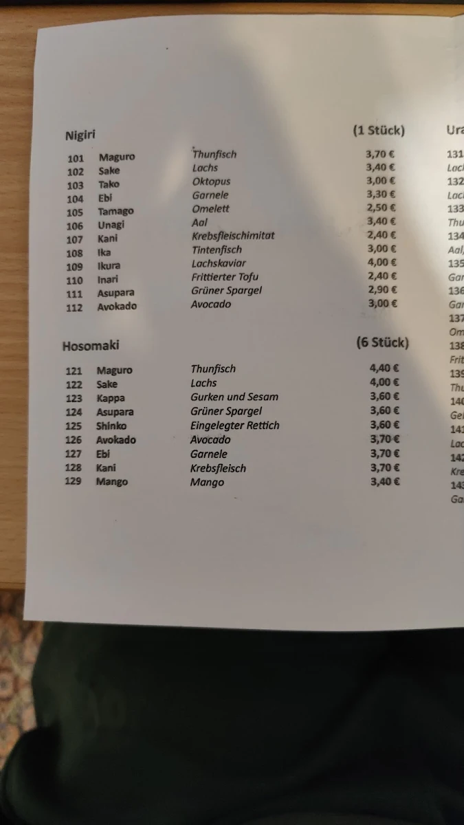 Speisekarte photo 8