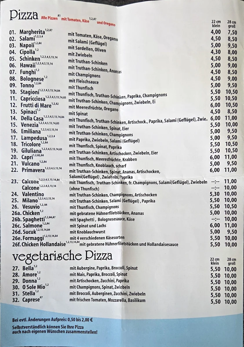 Speisekarte photo 3
