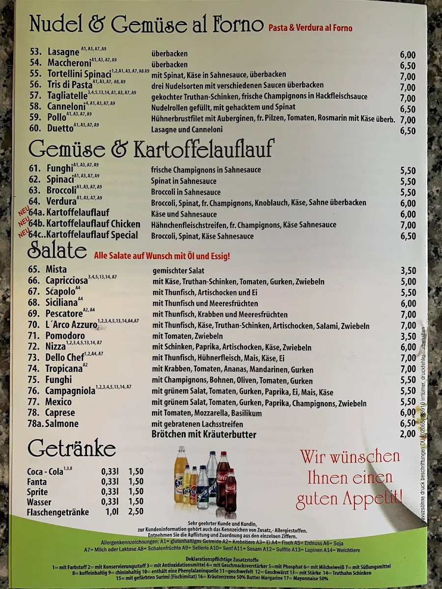 Speisekarte photo 4