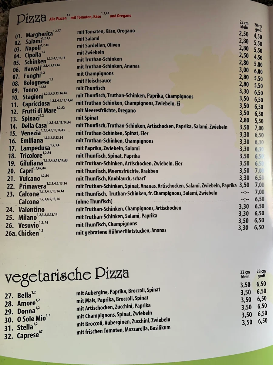 Speisekarte photo 5