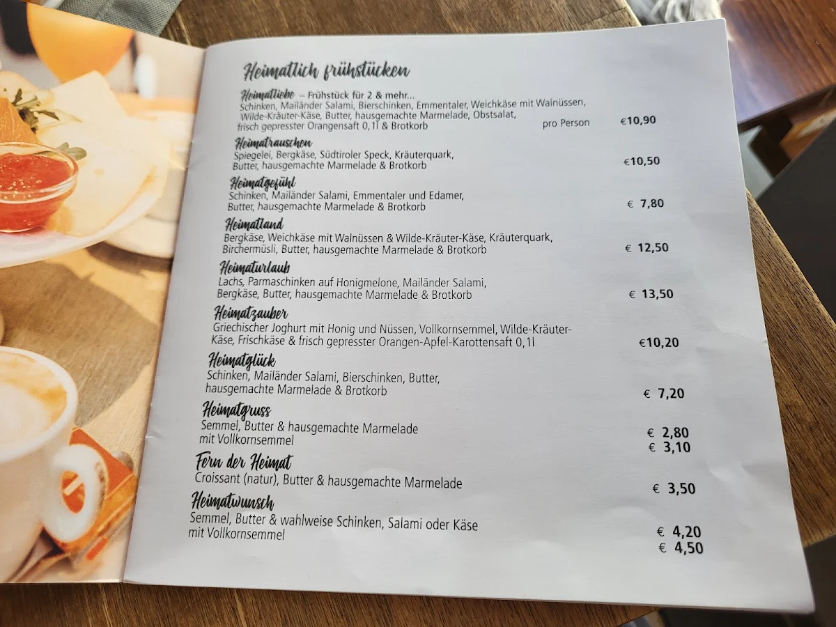 Speisekarte photo 1
