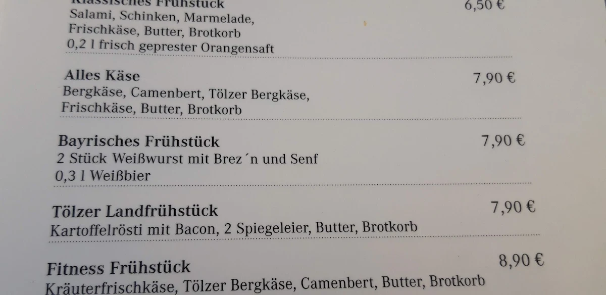 Speisekarte photo 9