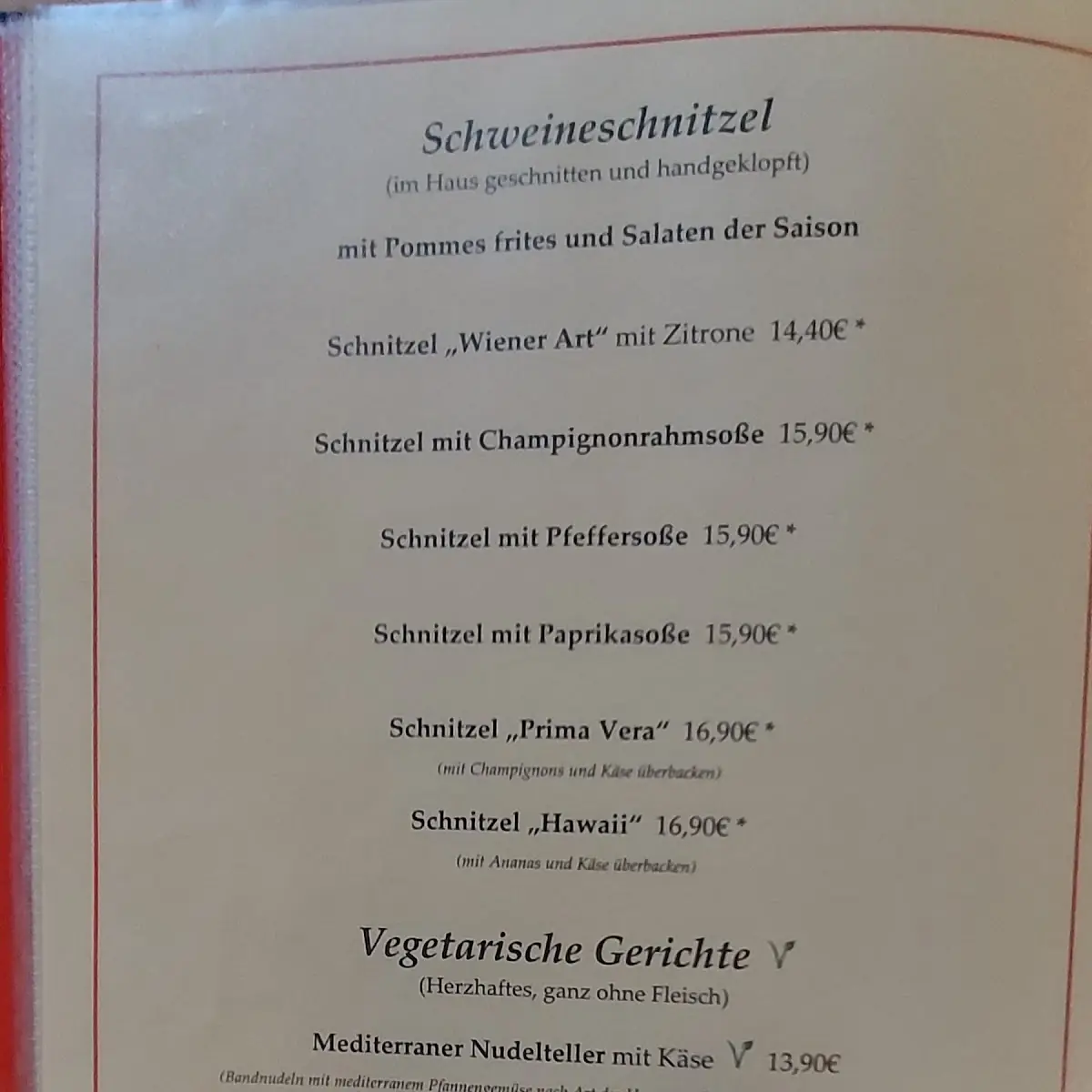 Speisekarte, Früh Im Landratsgarten GbR
