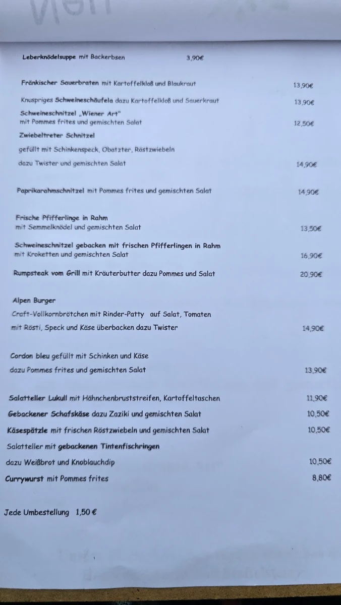 Speisekarte photo 4