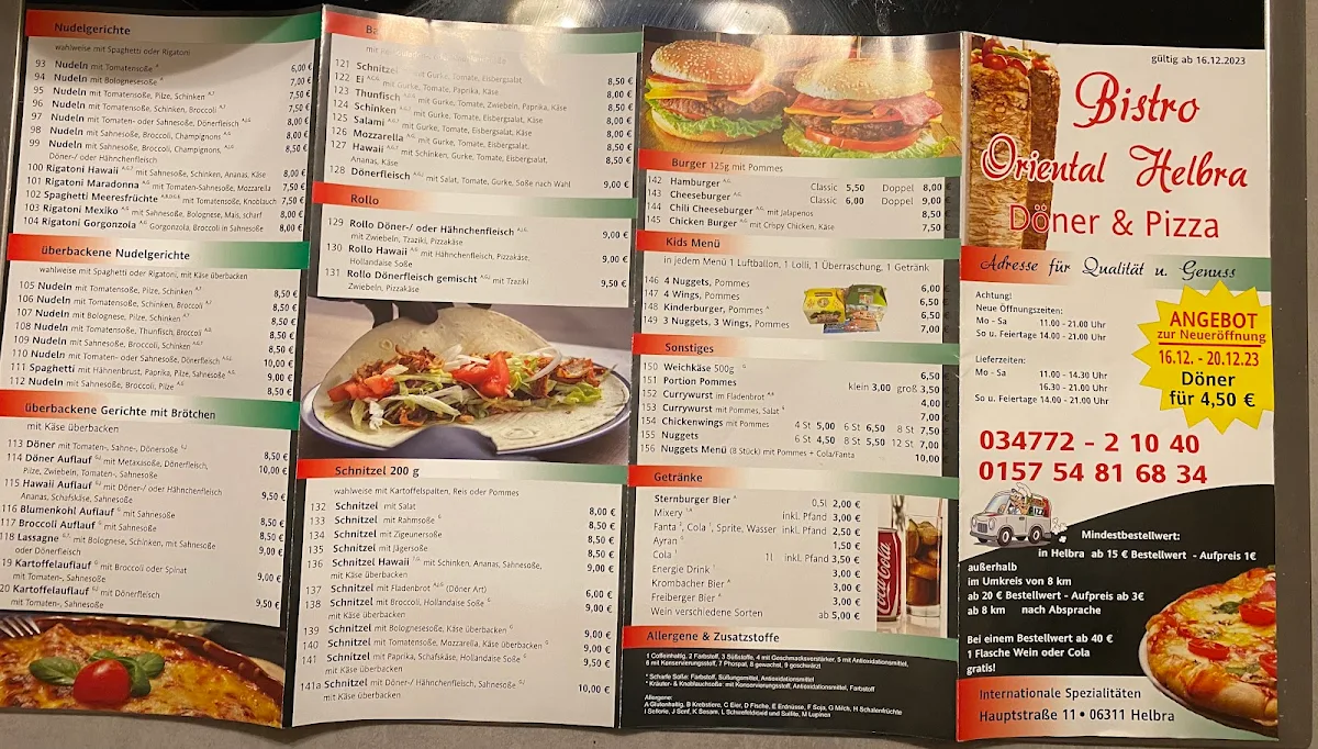 Speisekarte photo 3