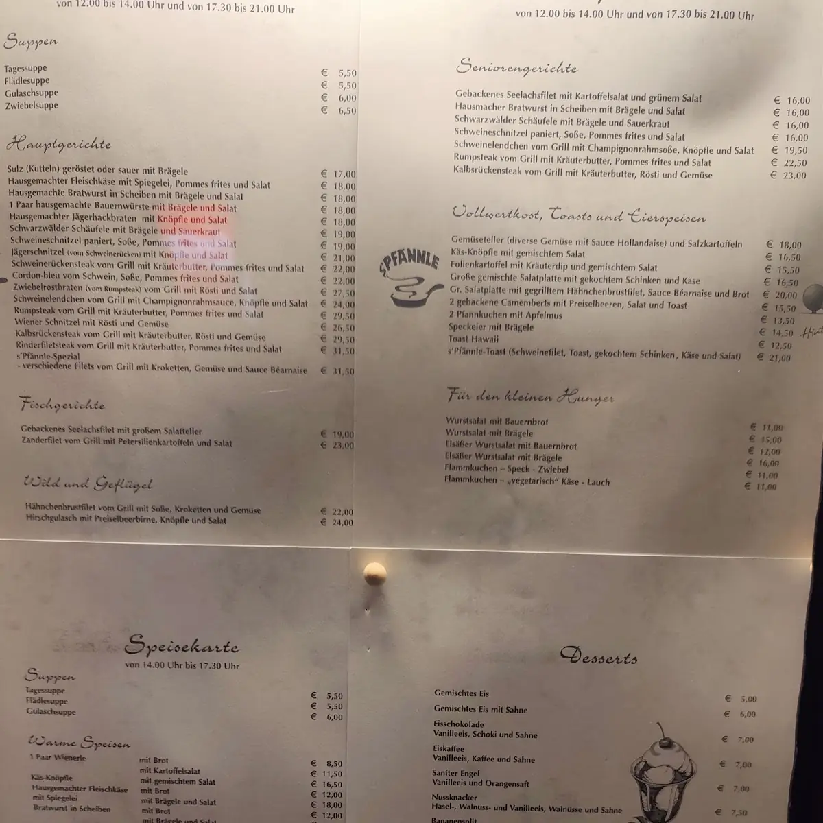 Speisekarte photo 7