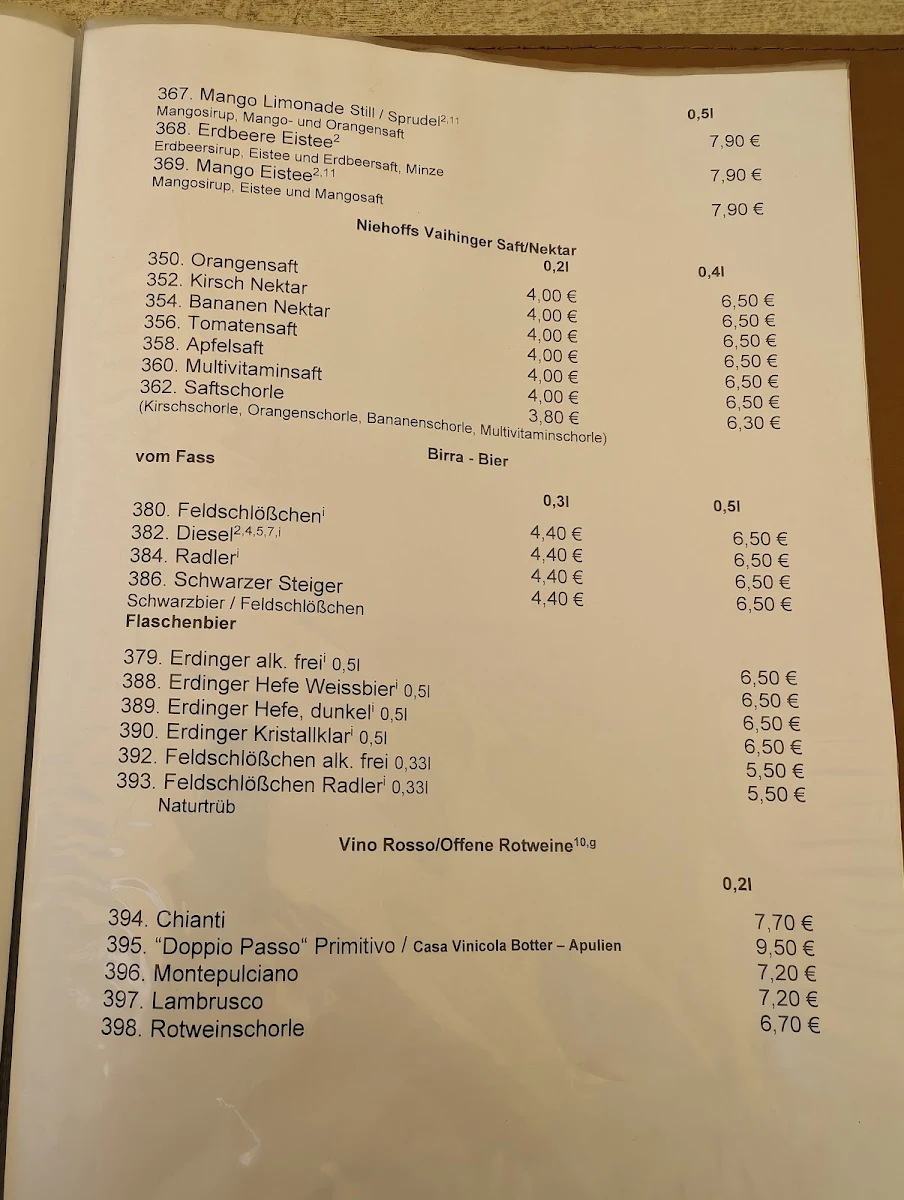 Speisekarte photo 3