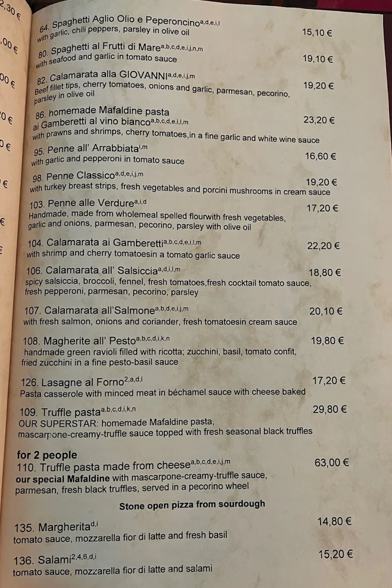 Speisekarte photo 5