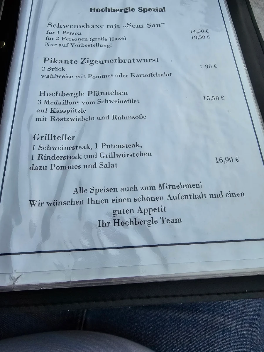 Speisekarte photo 2