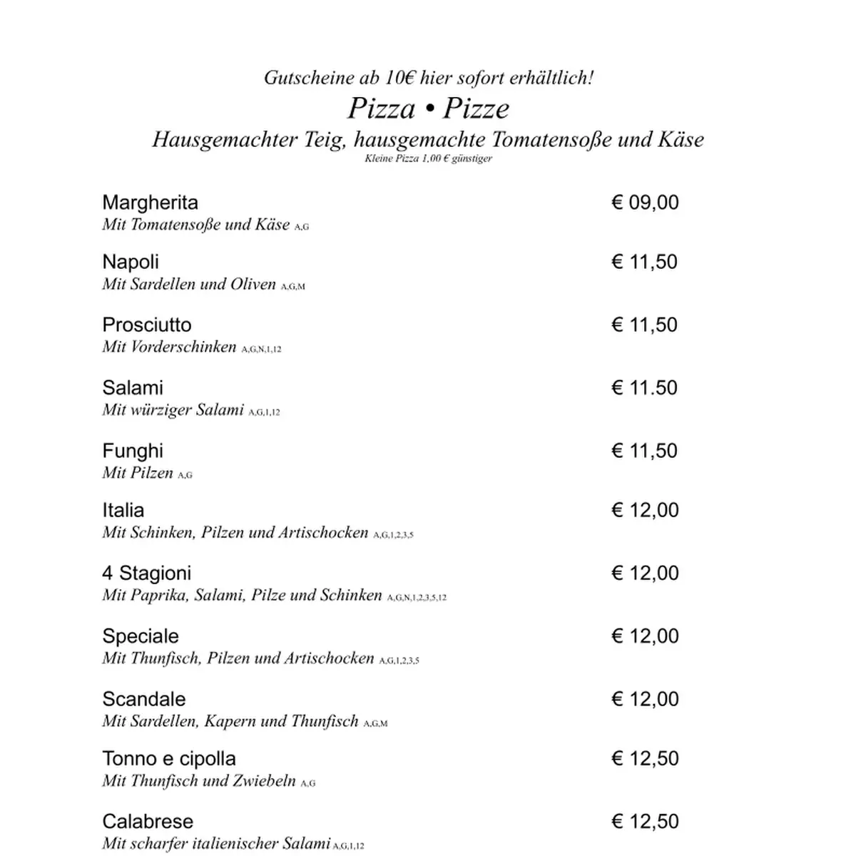 Speisekarte photo 3