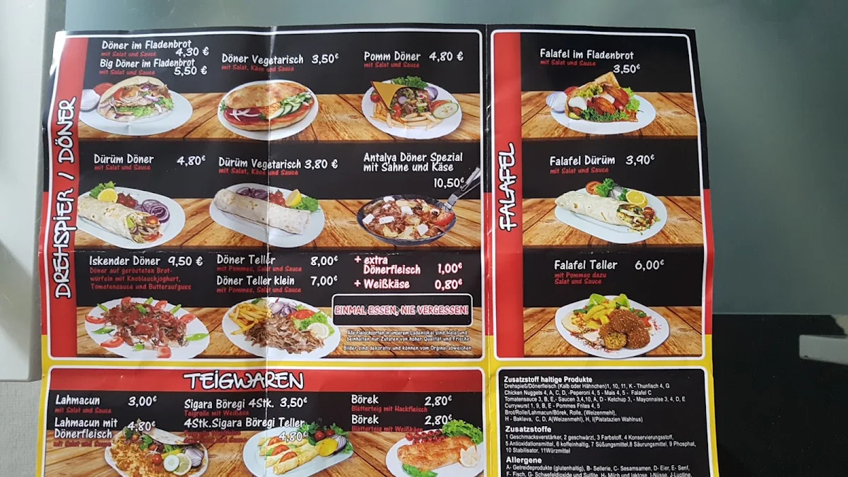 Speisekarte photo 1