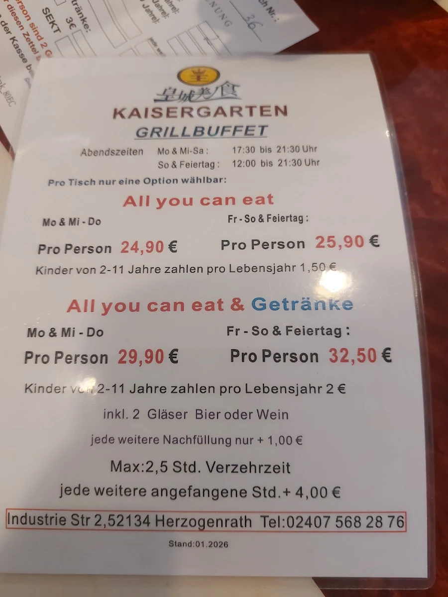 Speisekarte photo 5