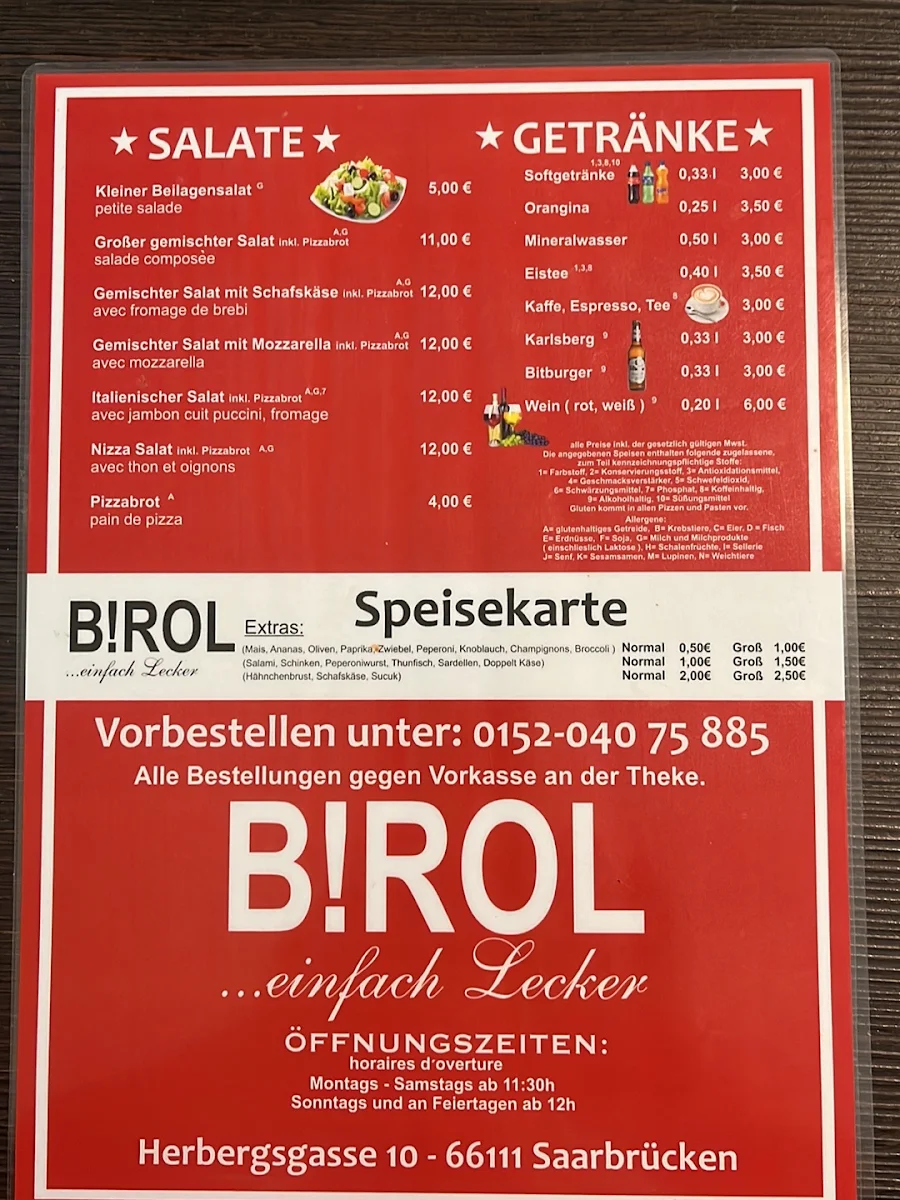 Speisekarte photo 2