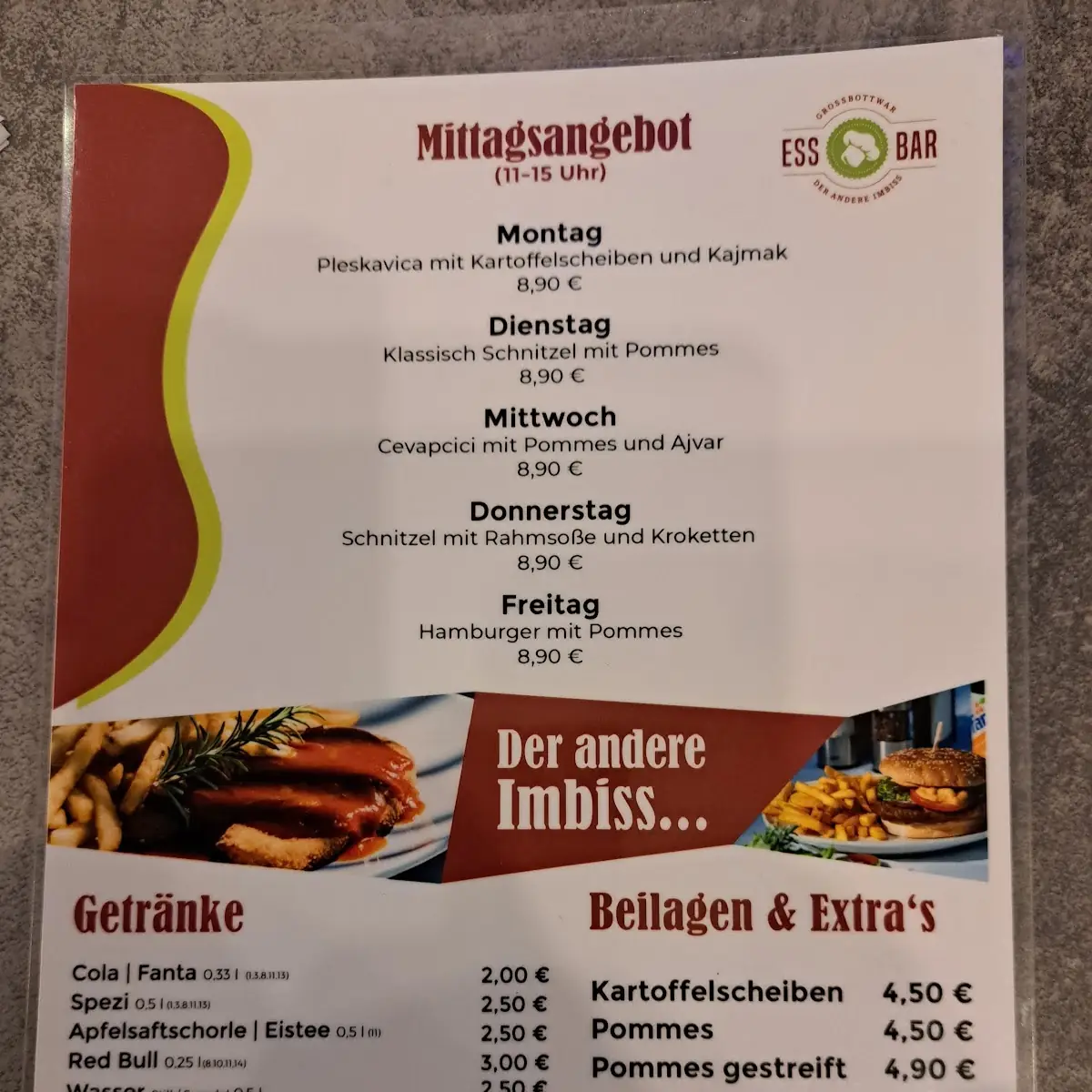 Speisekarte photo 4