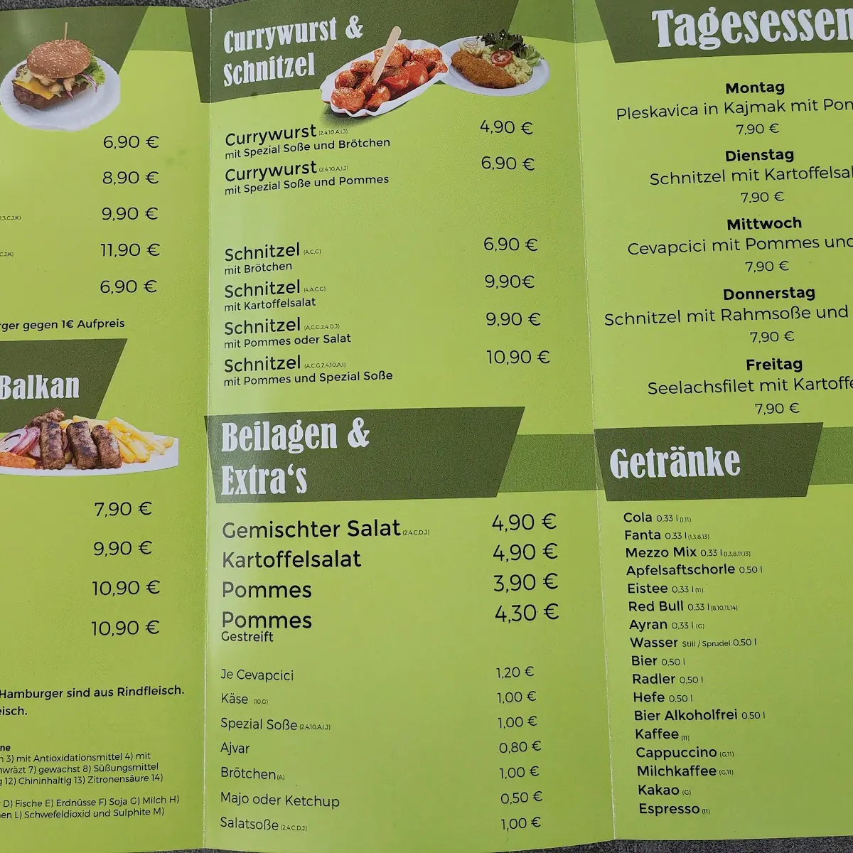Speisekarte photo 6