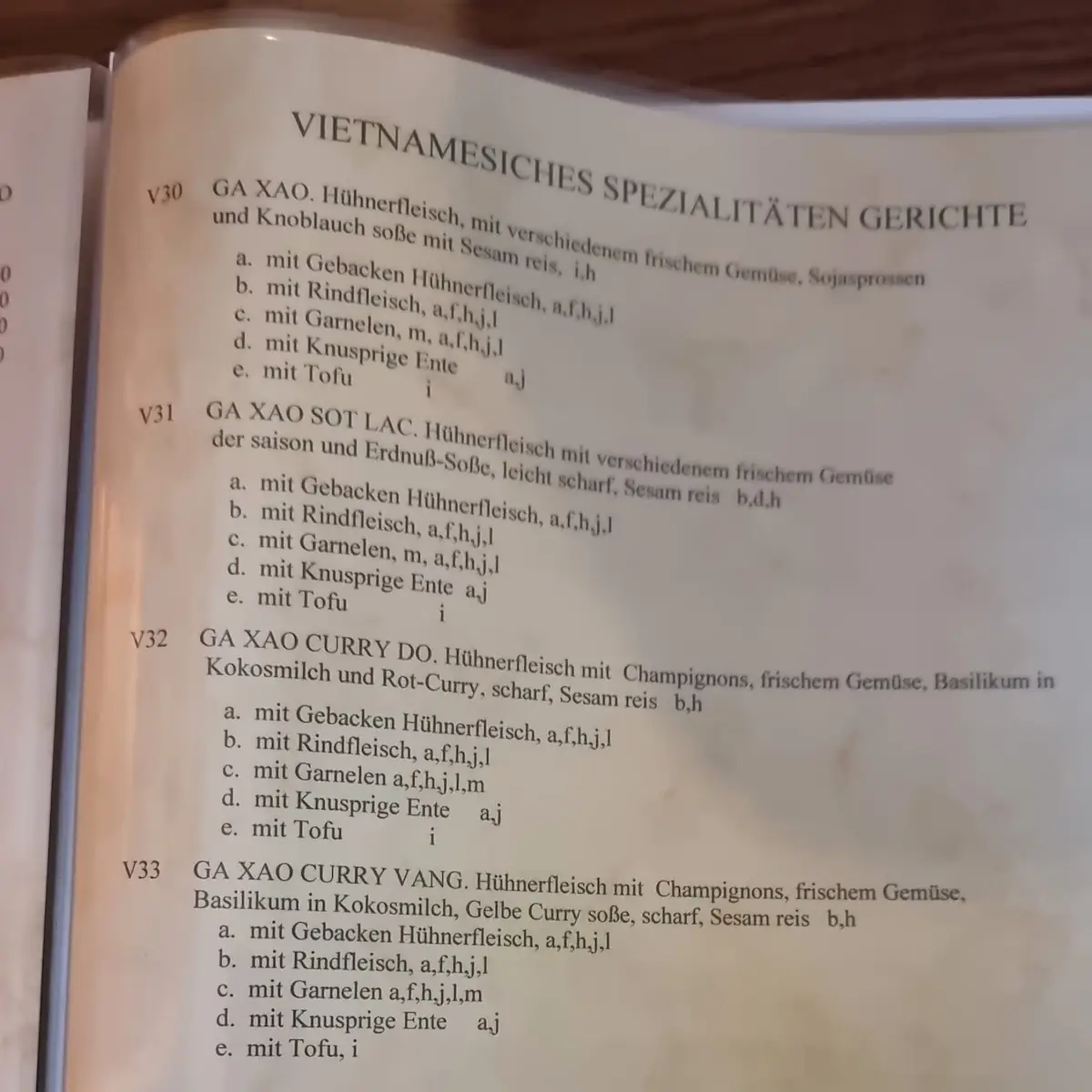 Speisekarte photo 6