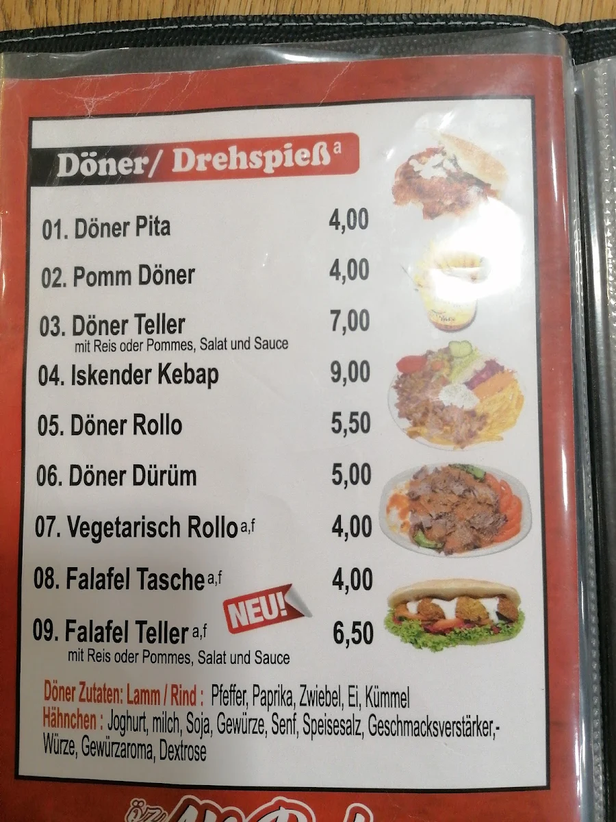 Speisekarte photo 1
