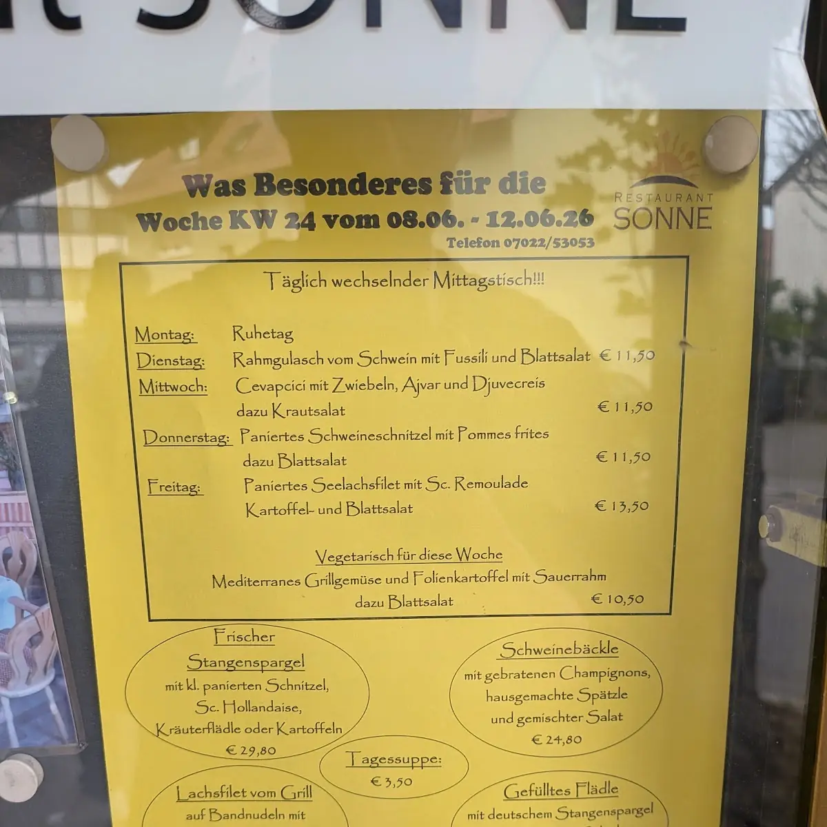 Speisekarte photo 3