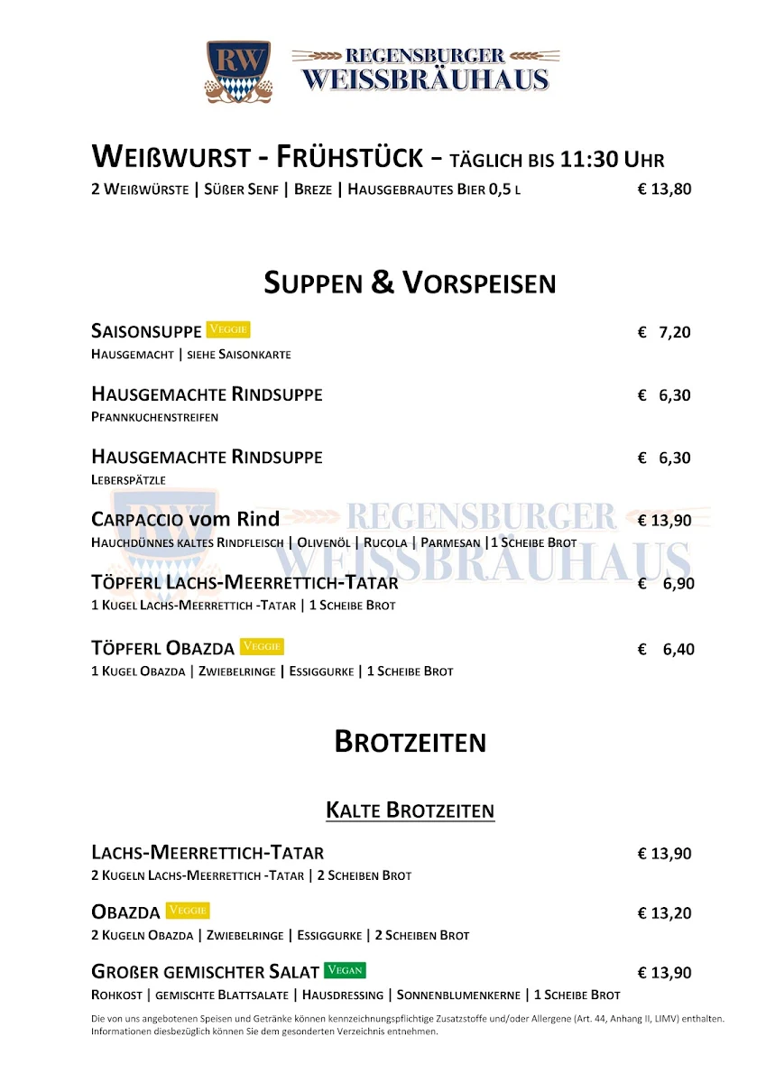 Speisekarte photo 5