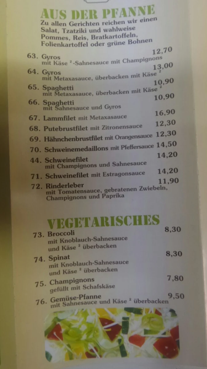 Speisekarte photo 10