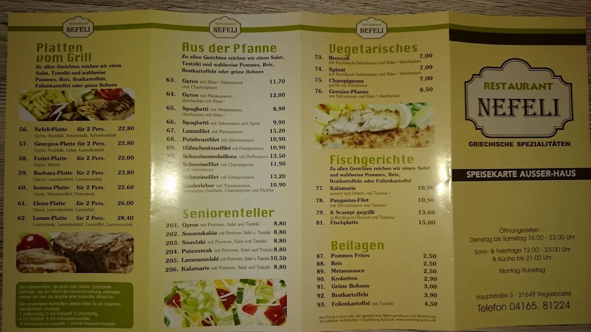 Speisekarte photo 8