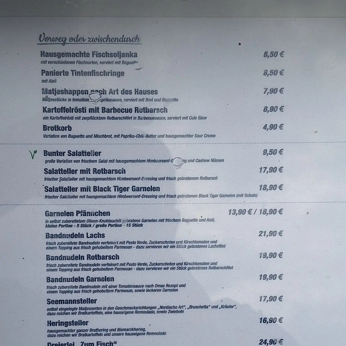 Speisekarte photo 9