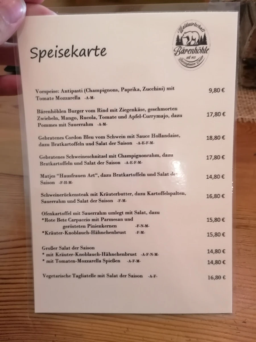 Speisekarte photo 8