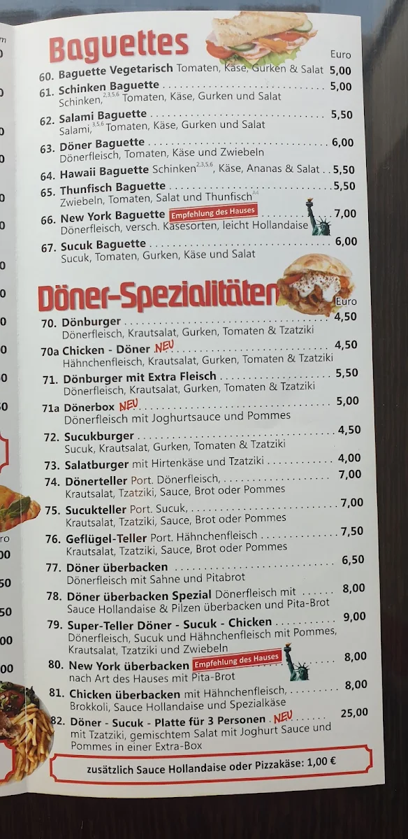Speisekarte photo 1
