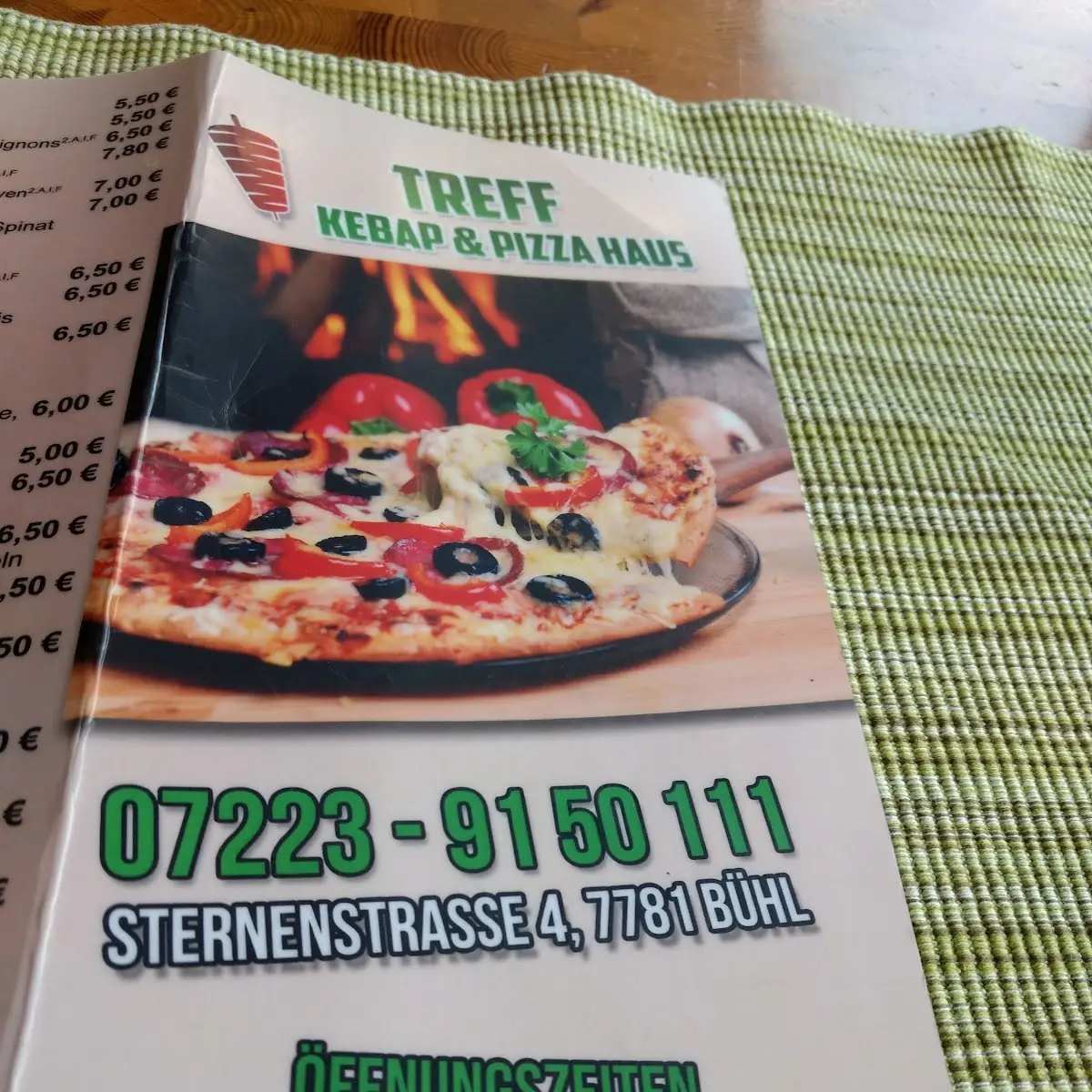 Speisekarte photo 1