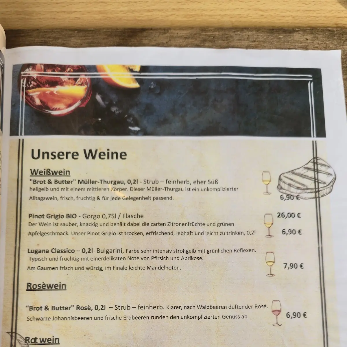Speisekarte photo 3