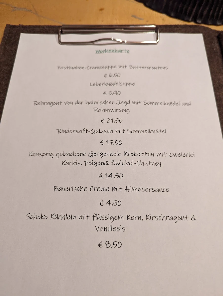 Speisekarte photo 3