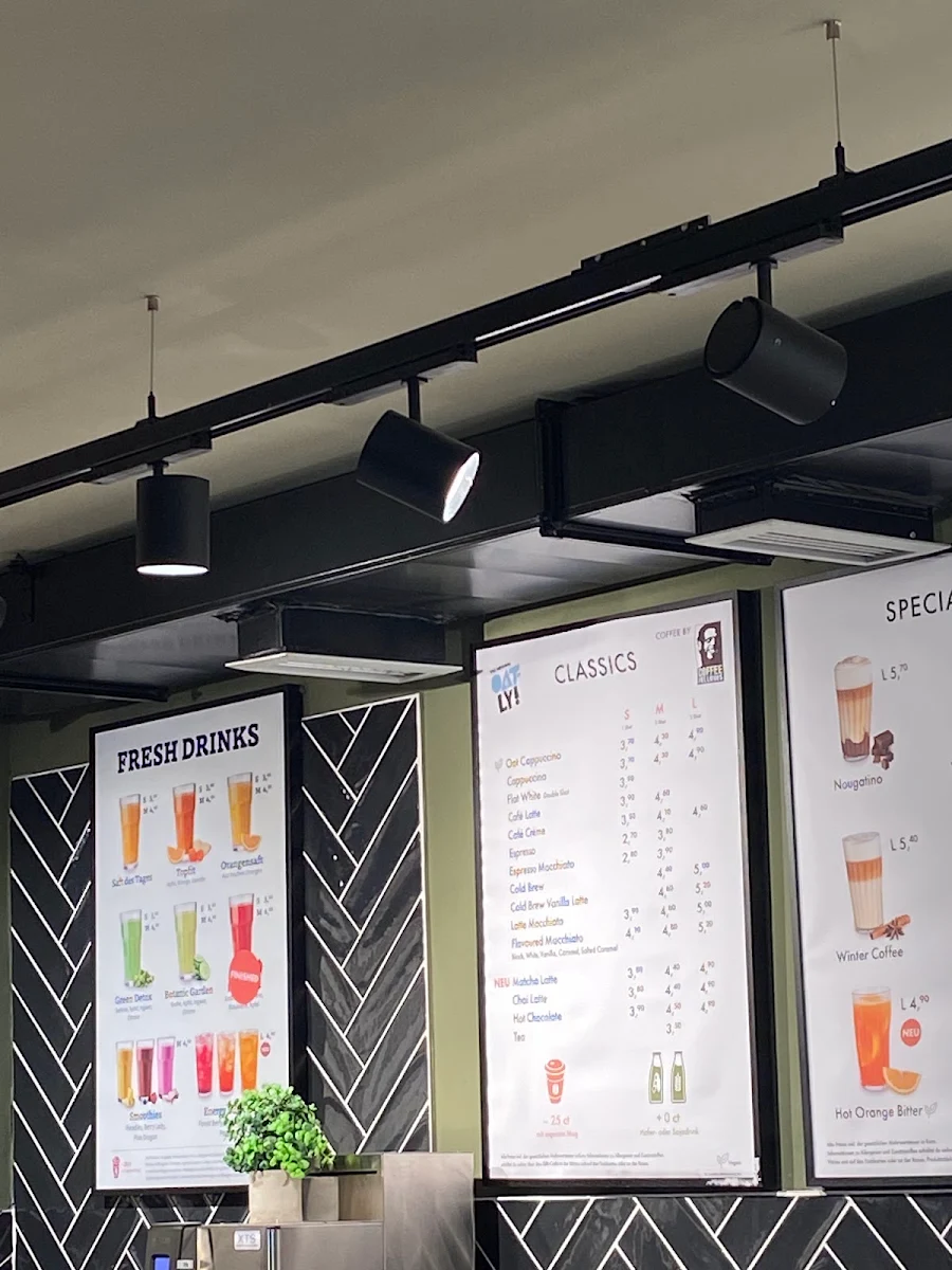 Speisekarte, Coffee Fellows - Kaffee, Bagels, Frühstück