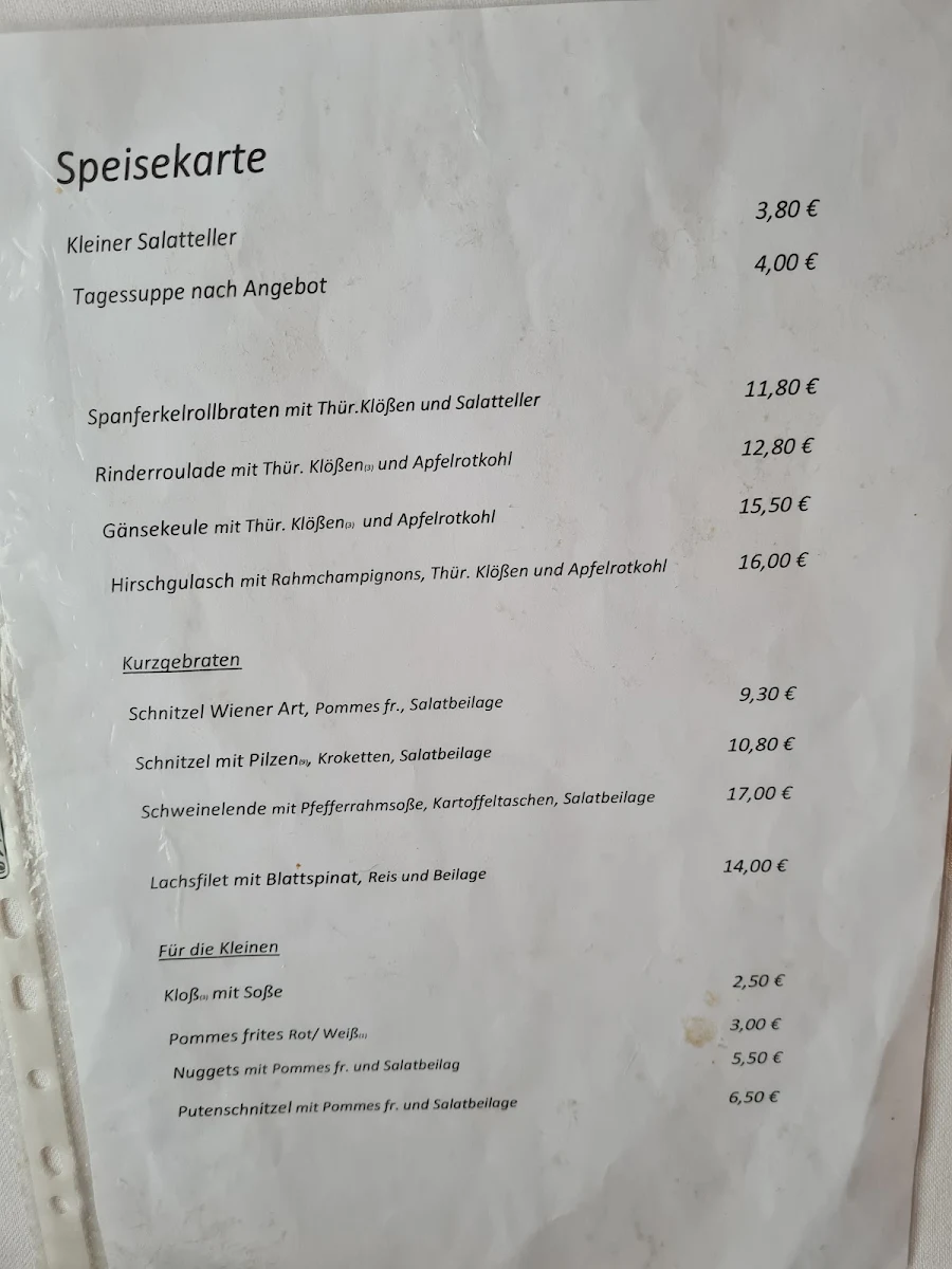 Speisekarte photo 2