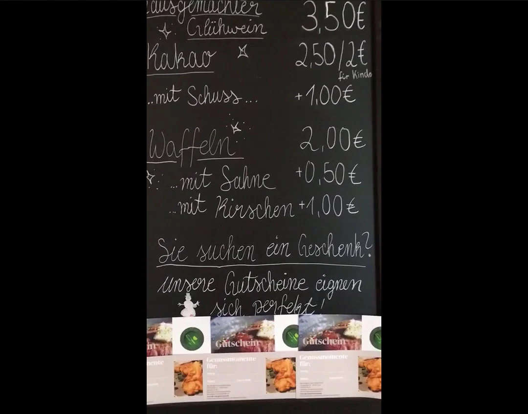 Speisekarte photo 5