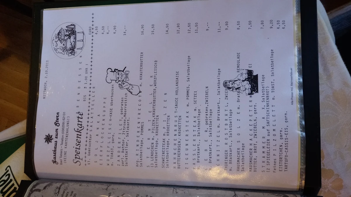 Speisekarte photo 5