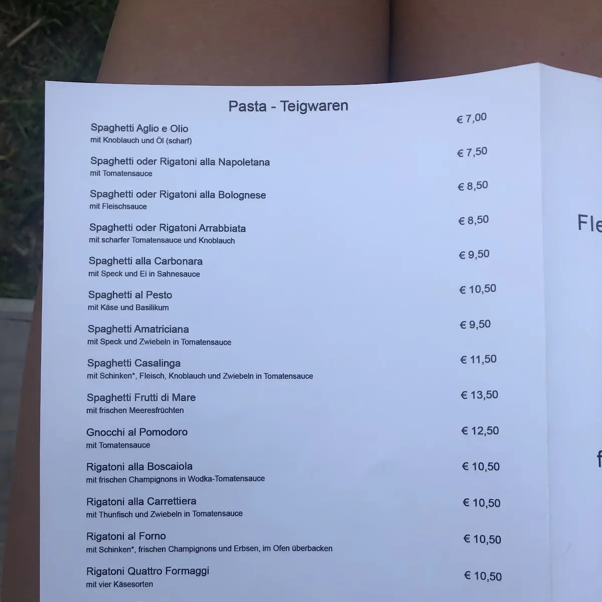 Speisekarte photo 6
