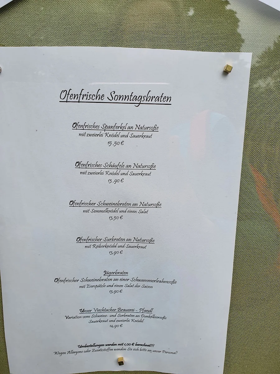 Speisekarte photo 5