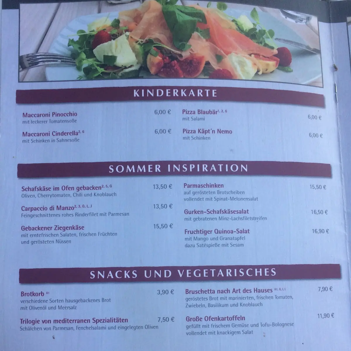 Speisekarte photo 6