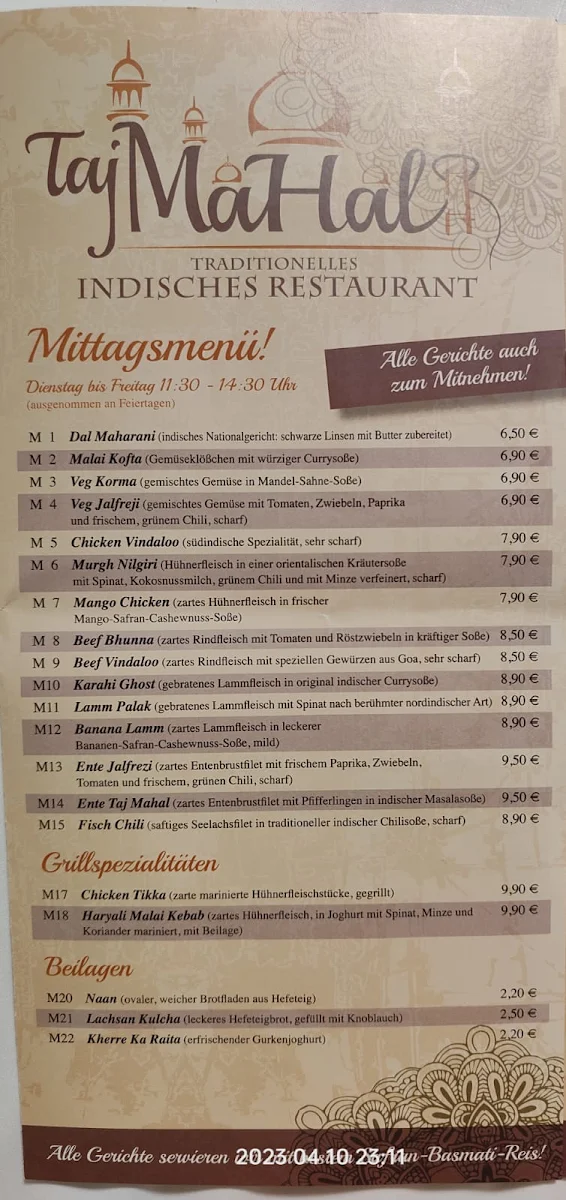 Speisekarte photo 7