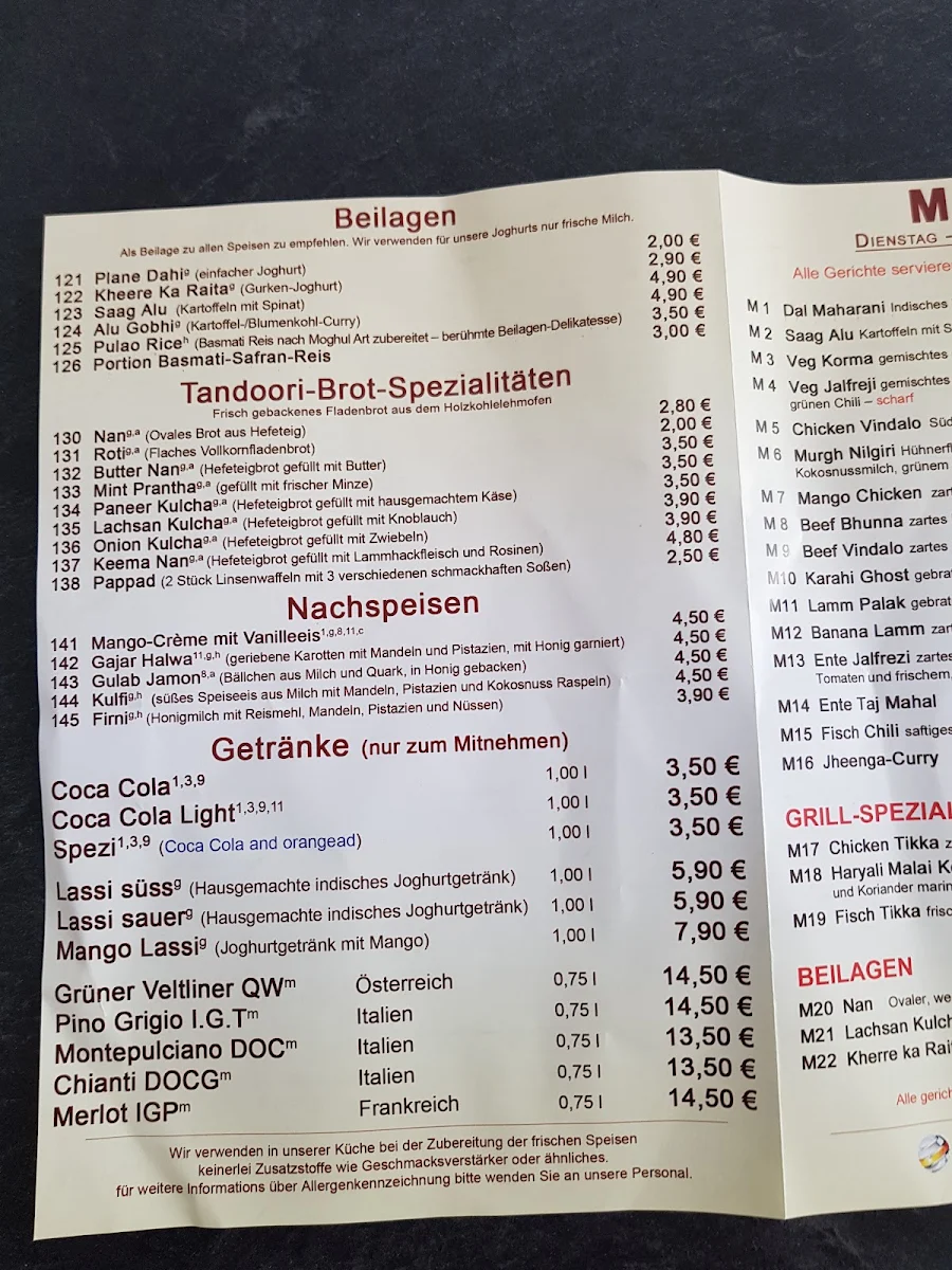 Speisekarte photo 9