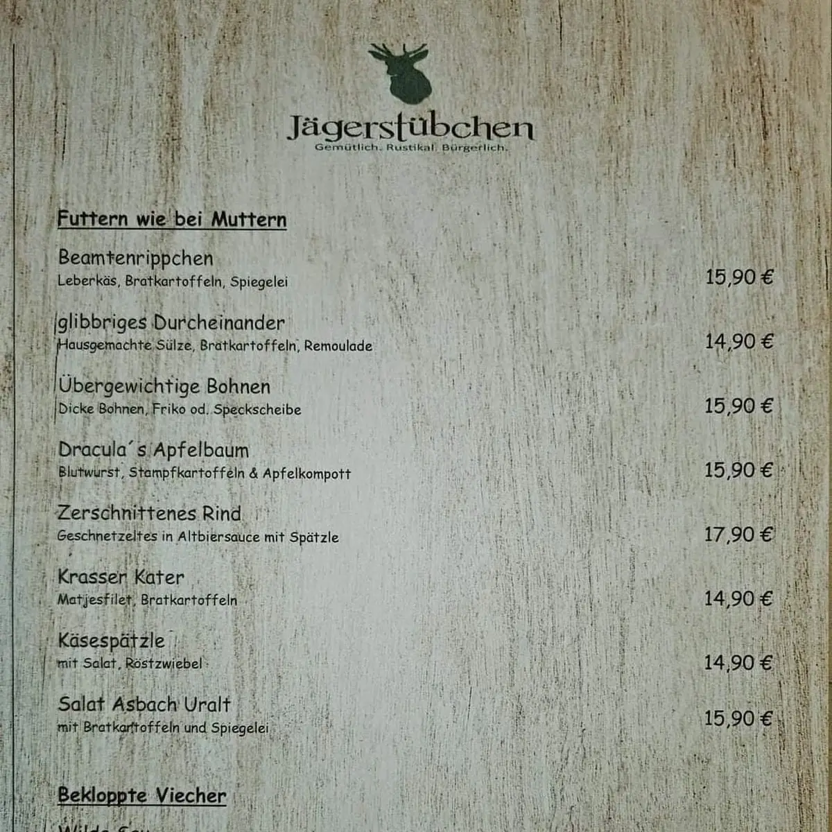 Speisekarte photo 3