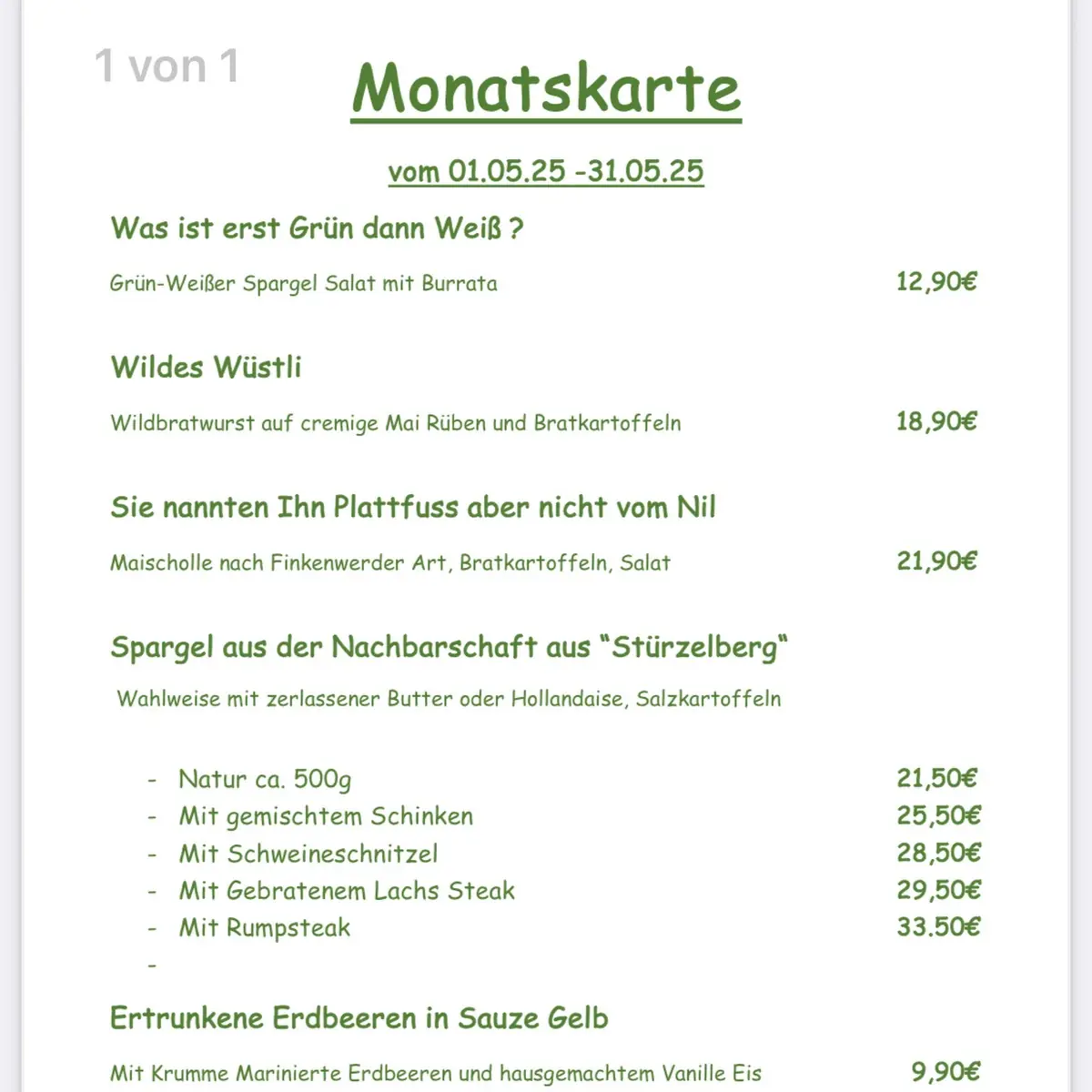 Speisekarte photo 7