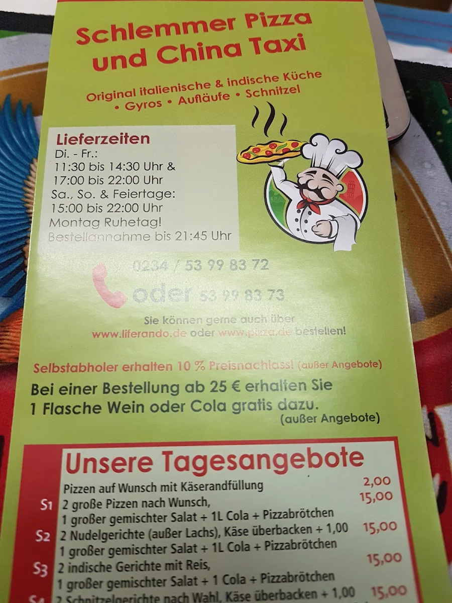 Speisekarte photo 1