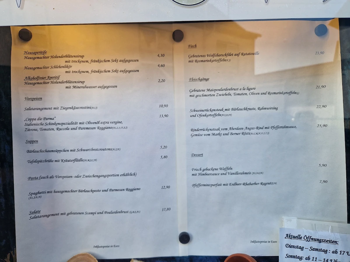 Speisekarte photo 2
