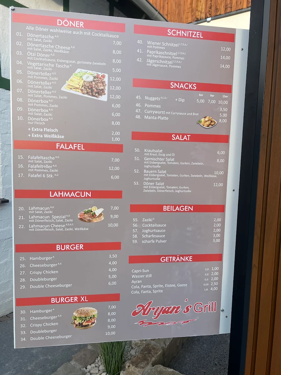 Speisekarte photo 1