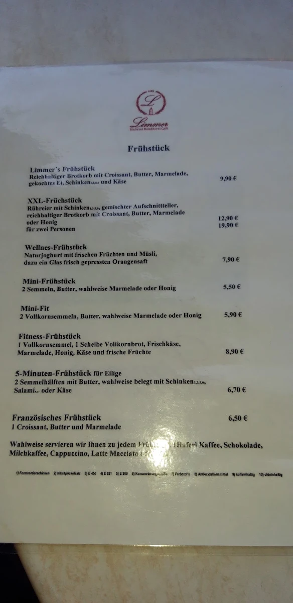 Speisekarte photo 4