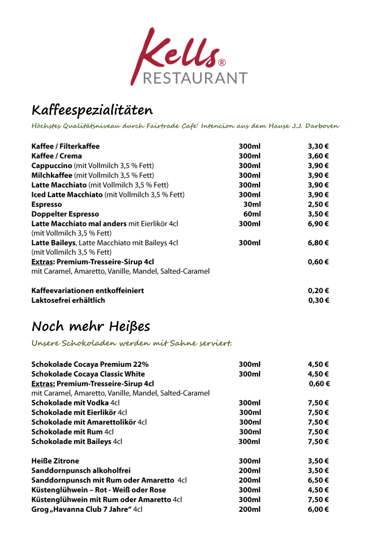 Speisekarte photo 5
