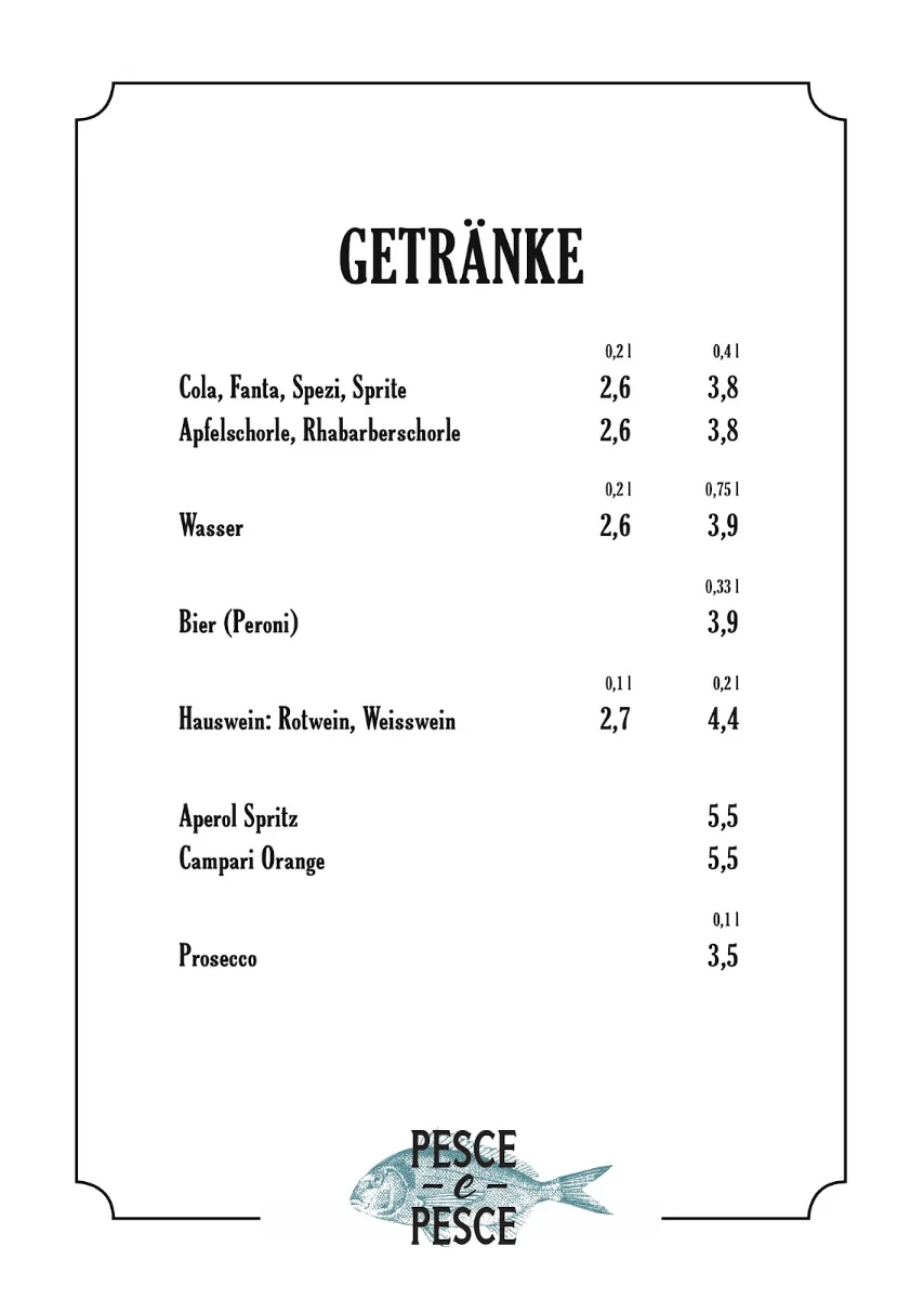 Speisekarte photo 5