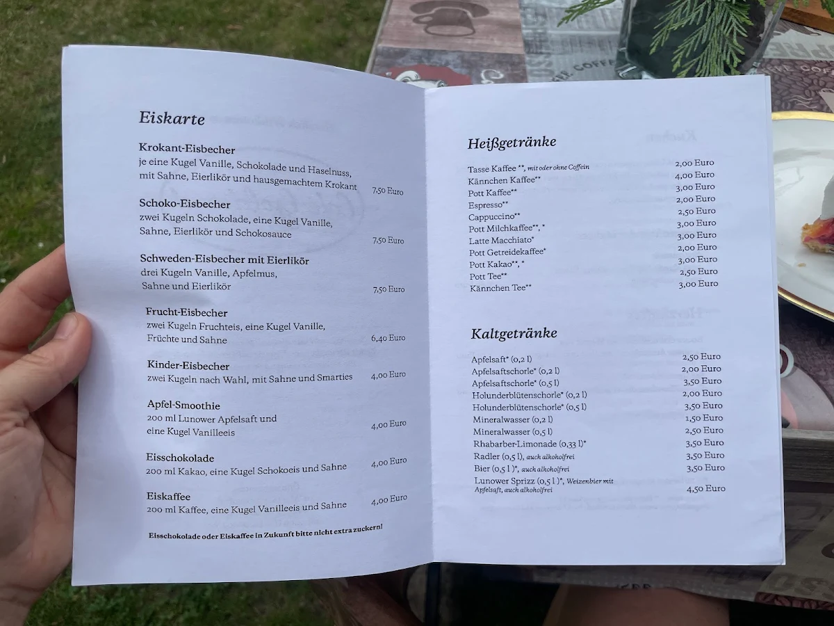 Speisekarte photo 1